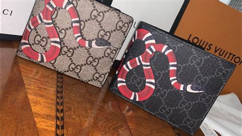 gucci long sleev red snake|gucci wallet snake review.